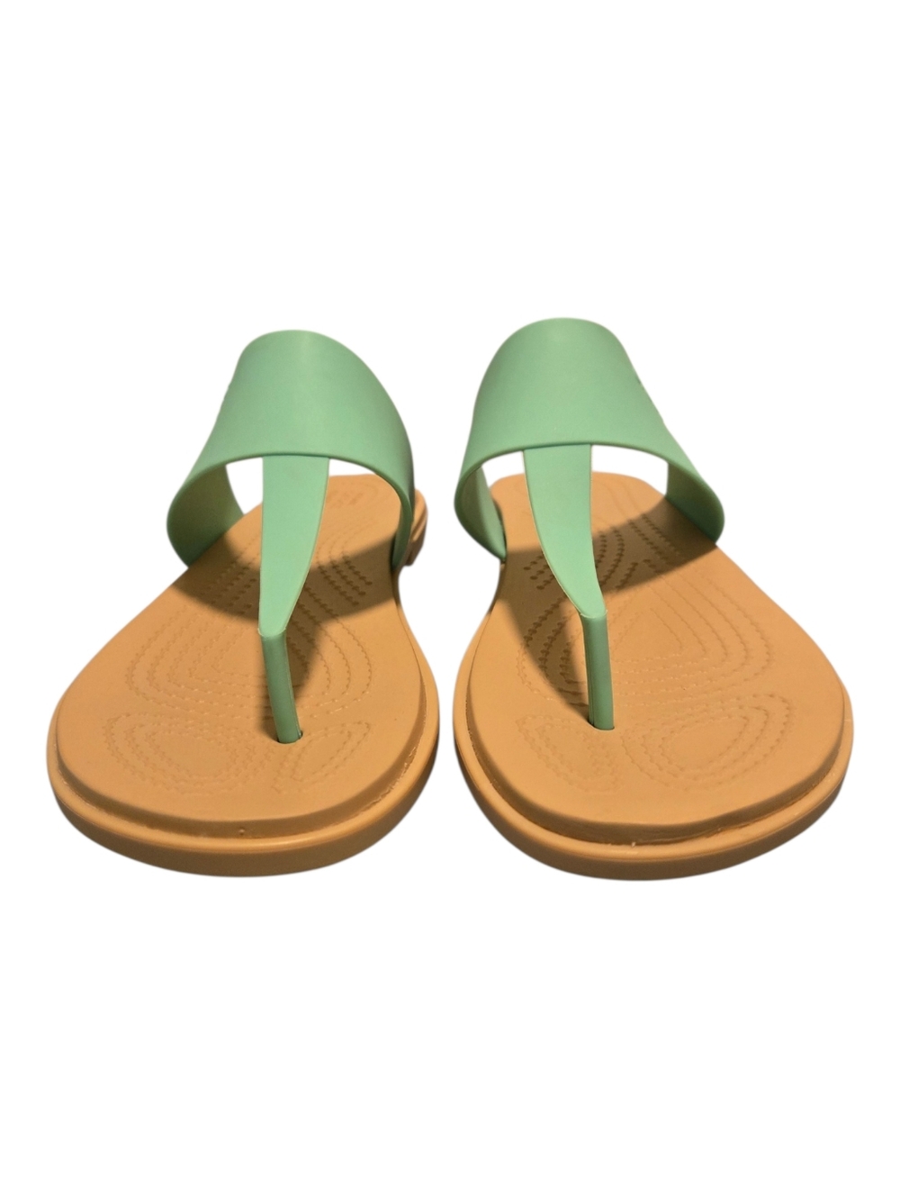 Crocs Tulum Flip Flop Sandals Jade Stone Size 8 - Picture 2 of 7